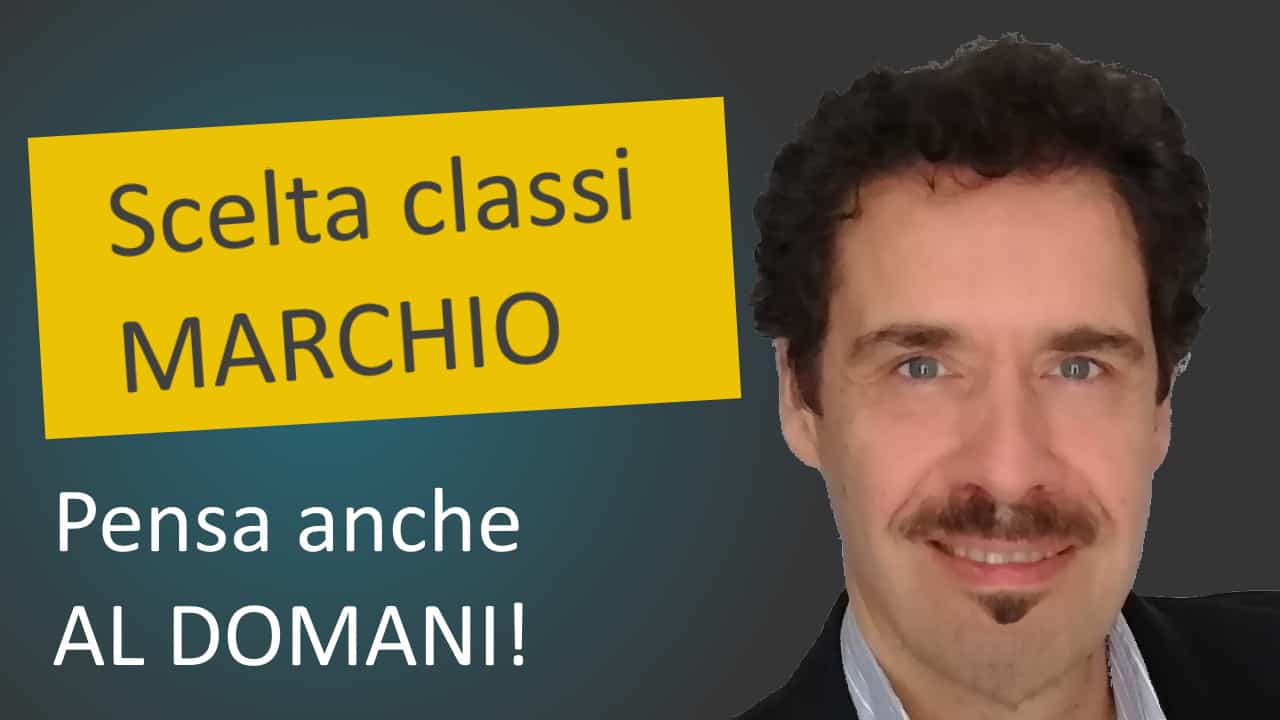 copertina video dal titolo: Scelta Classi Registrazione Marchio PENSANDO AL FUTURO!