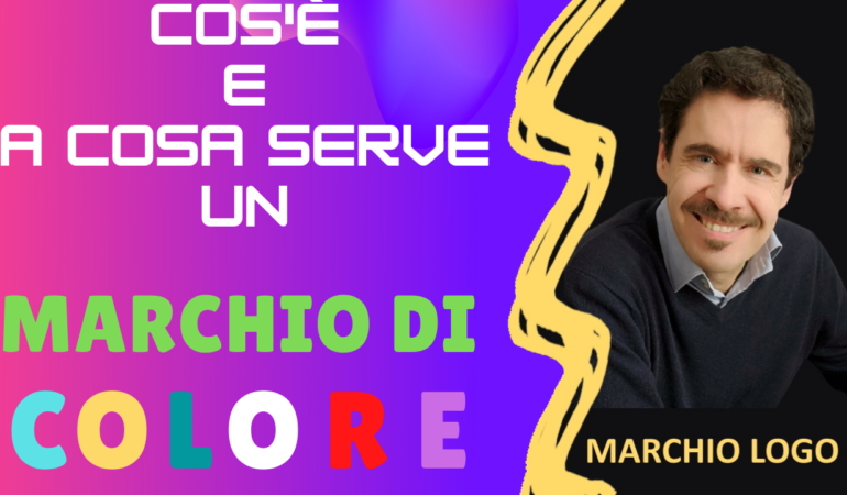 copertina video dal titolo A che serve un marchio di colore